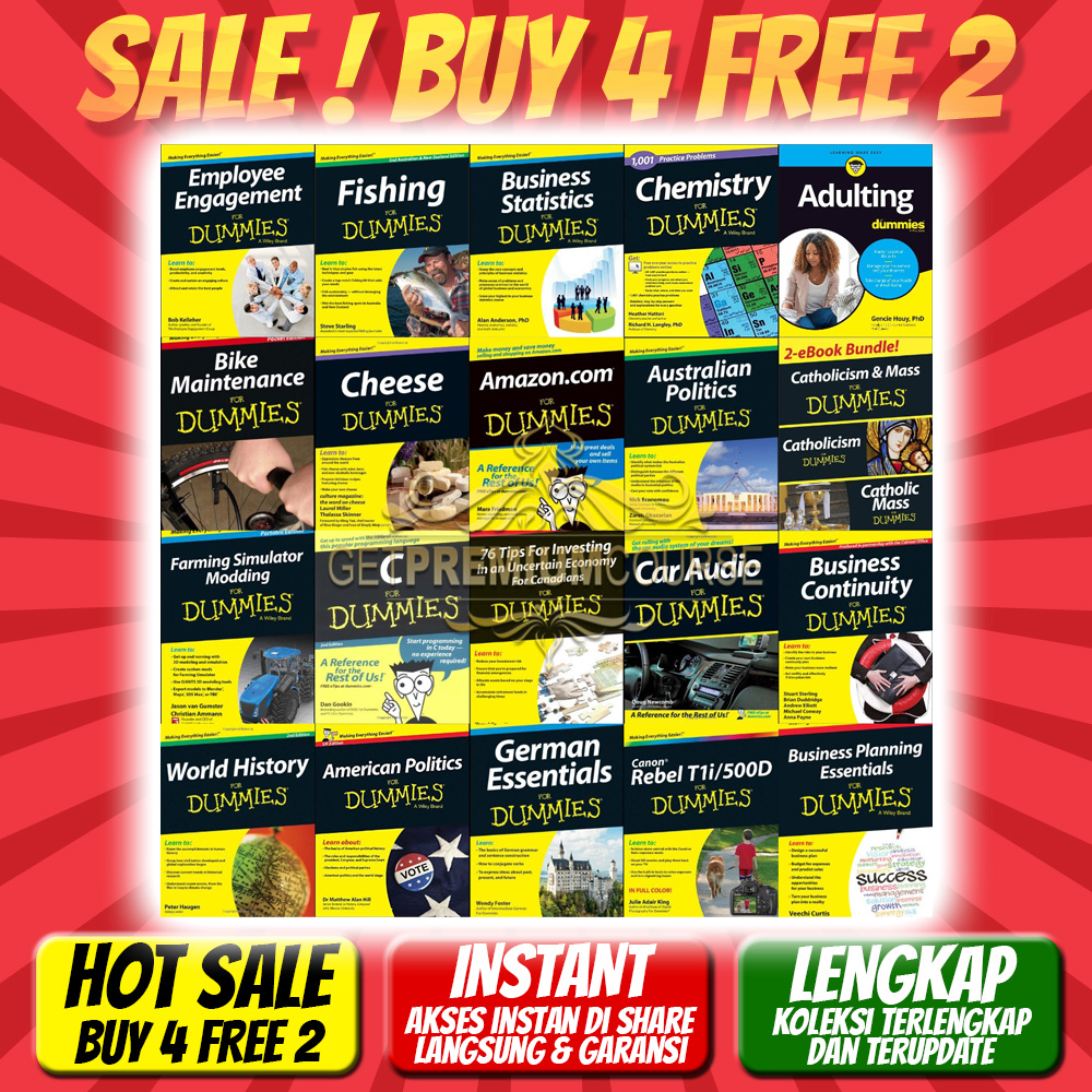 20 For Dummies Series Books Collection Pack-63