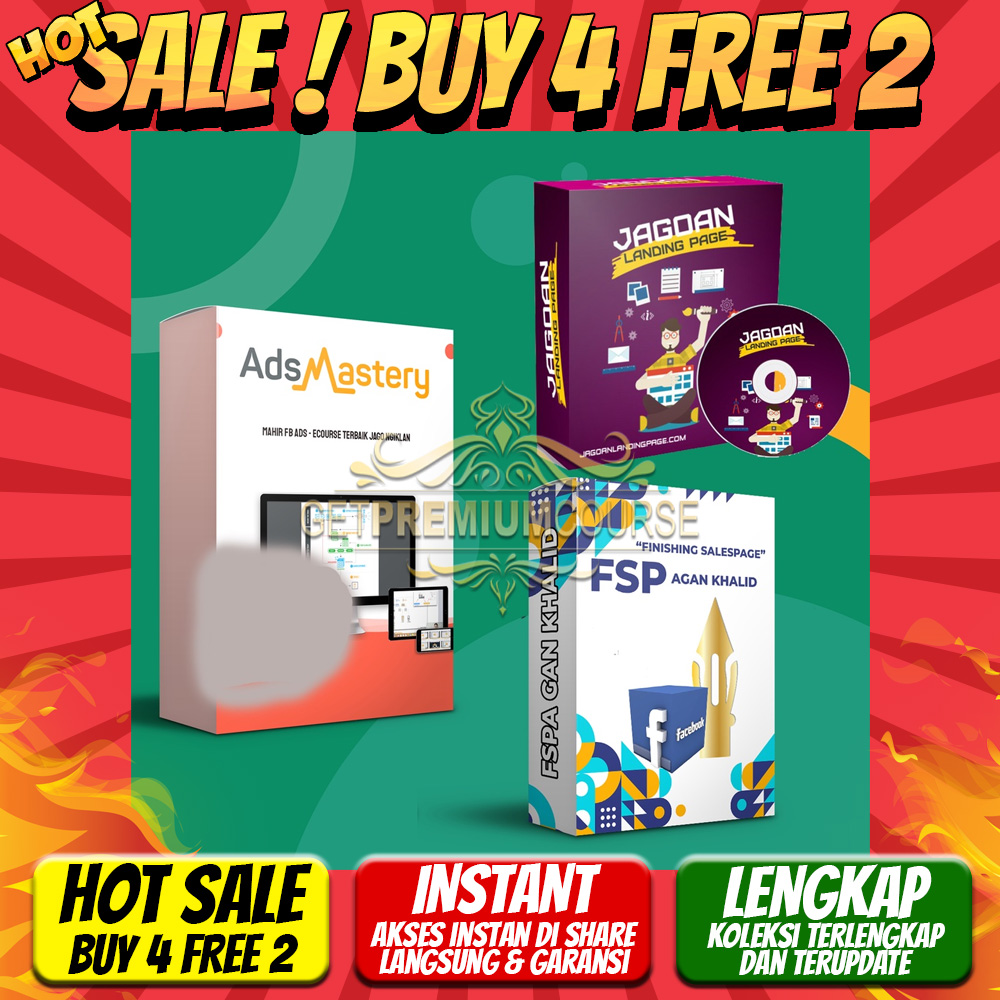 Ecourse Jago Ads - FSP Agan Khalid - Jagoan Landingpage