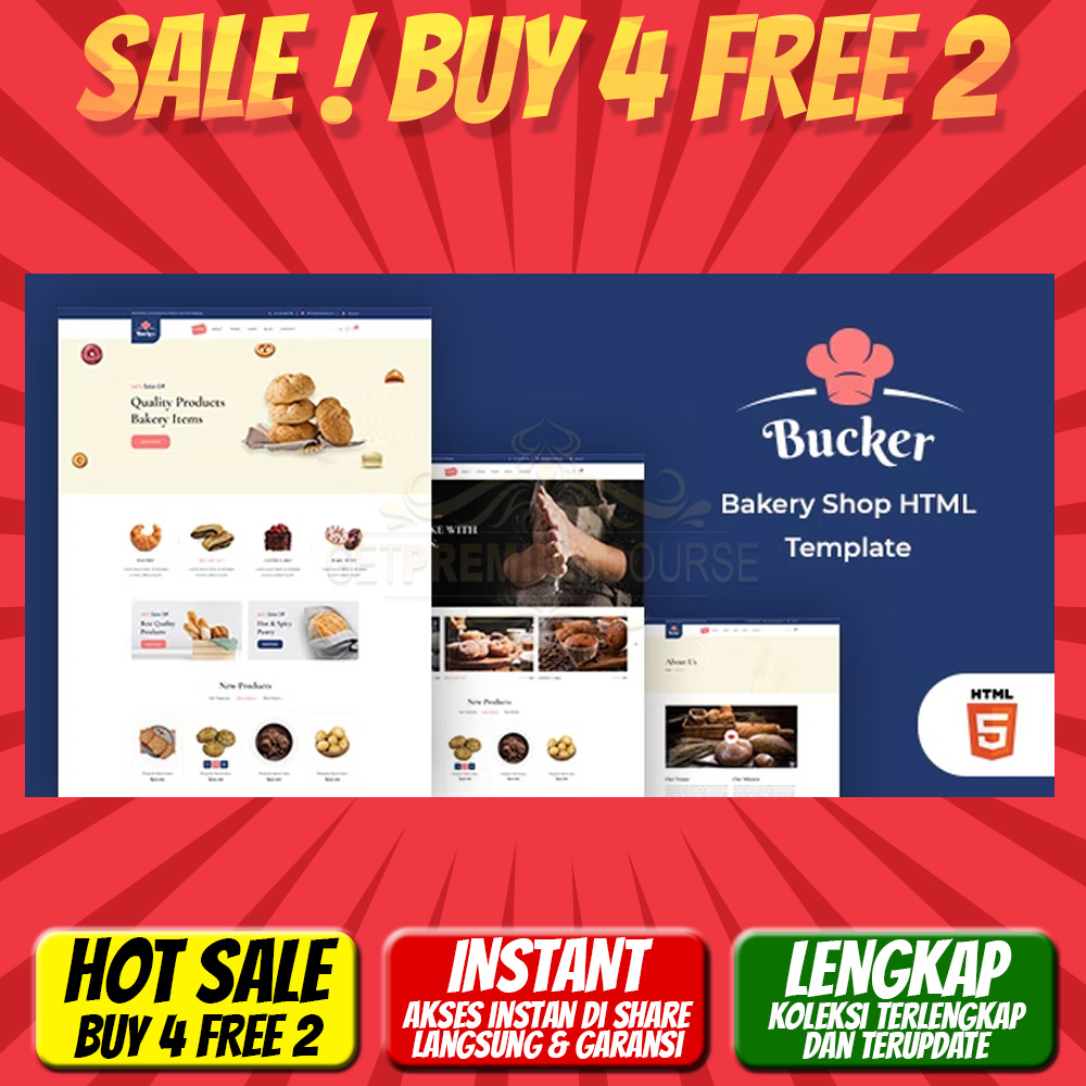 Bucker ? Bakery Shop HTML Template